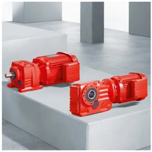 Nouveau Moteur Électrique Triphasé AC/DC à Engrenages R37 DRS71S4BE05HR 0.37kW, Réducteur Industriel, Efficacité IE4, Type Pied - Product Image 1