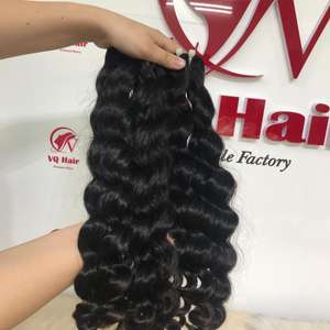 Top Trending VQHAIR Deep Wavy Style Remy Hair Bundle Weft 100% Unprocessed Human Hair Extensions Buy <b>Now</b> and Get Discount - Product Image 4