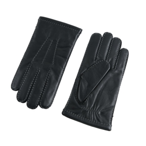 Nhà Máy Bán Buôn Người Đàn Ông Ngoài Trời Của Da Cừu Găng Tay Hot Bán Găng Tay Da Công Nghệ Dệt Kim - Product Image 3