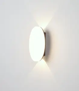 北欧壁灯现代装饰ip65上下发光二极管支架灯户外壁灯室外门气缸壁灯
