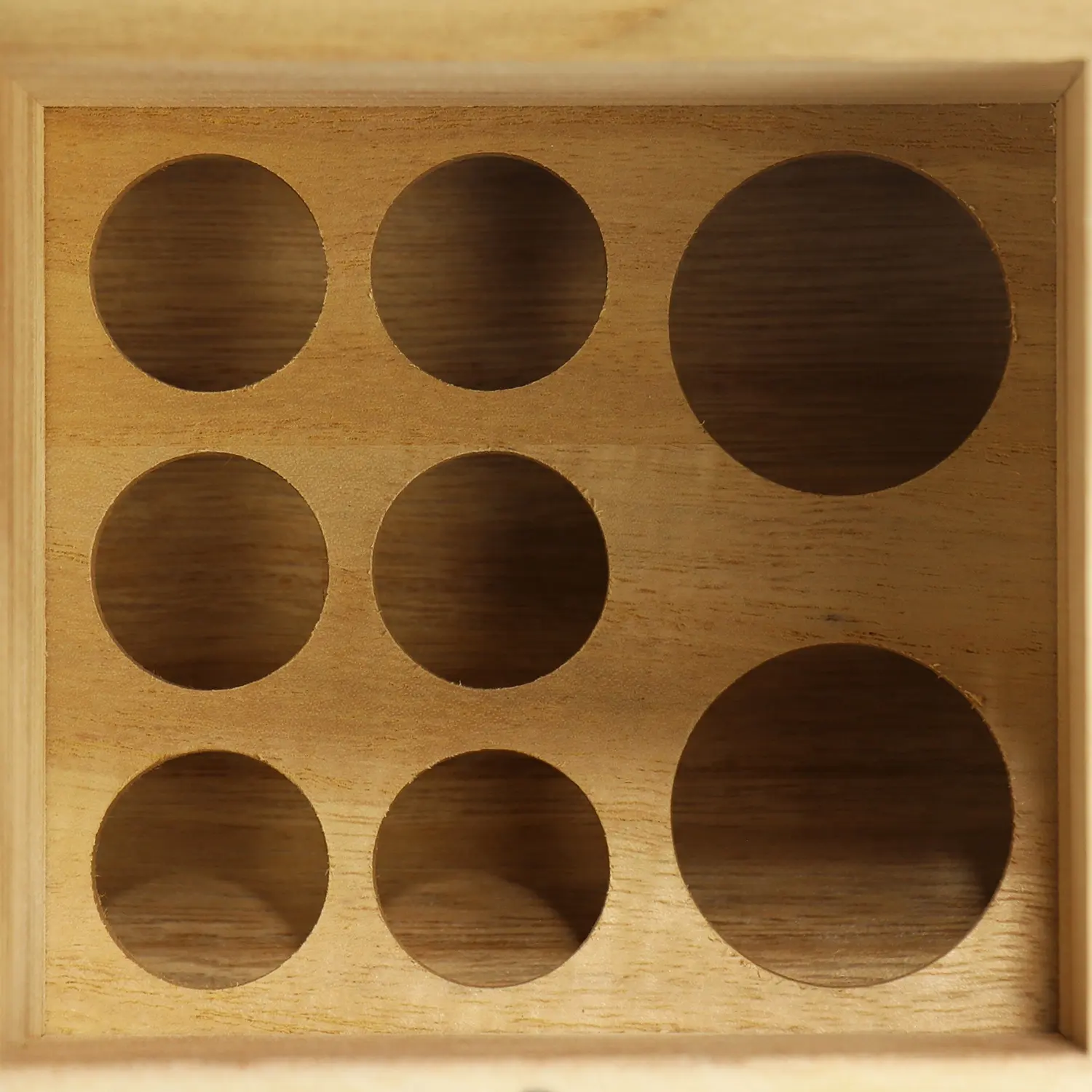 Scatola di olio essenziale in legno FSC & BSCI-scatola di immagazzinaggio ideale per oli essenziali e oli profumati scatola ricordo