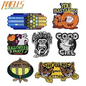 <span class=keywords><strong>Nastro</strong></span> consapevolezza del cancro al seno ferro su toppe ricamate Appliques macchina ricamo Needlecraft progetti di cucito Patch di stoffa - Product Image 6