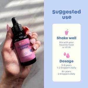 Suplementos para Reforzar el Sistema Inmunitario, Saúco, Zinc, Vitamina 6 en 1, Suplemento Multivitamínico Líquido, Vitamina D3 y Vitamina C, Gotas para la Inmunidad - Product Image 6