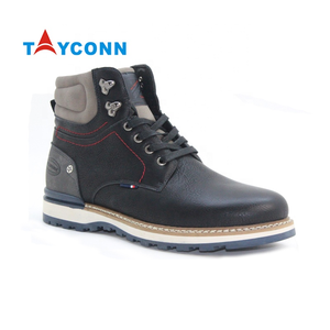 Wholesale Fashion Men's New Casual High <strong>Cut</strong> <strong>Tooling</strong> Boots - Product Image 2