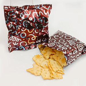 Biscuits soda nutritifs et savoureux, craquelins Graham au blé entier, biscuits croustillants, collation - Product Image 3