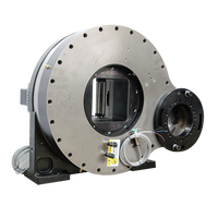 LINGMAN Mandrin de précision pour laser CNC Mandrin de tour F130DF Mandrin avant pour coupe-tube pour la découpe et le soudage laser des métaux