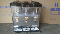 Distributeur de jus d'orange Bokni avec 3 réservoirs, type froid et chaud, distributeur de lait