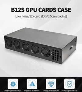 Boîtier haute performance pour 12 GPU, 2500W, 3300W, 3600W avec carte mère B250, 12 GPU - Product Image 5