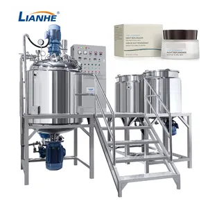 Mayonaise Saus Mixer Machine Vacuüm Cosmetische Emulgator Homogenisator Crème Kaas Making Machine