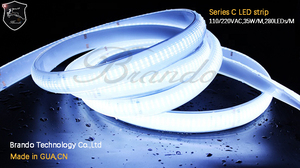 Đèn <span class=keywords><strong>LED</strong></span> dải silicon cấp thực phẩm, chống nước IP68, chống nổ, hai hàng, dùng cho hầm mỏ dưới nước, hồ bơi - Product Image 2