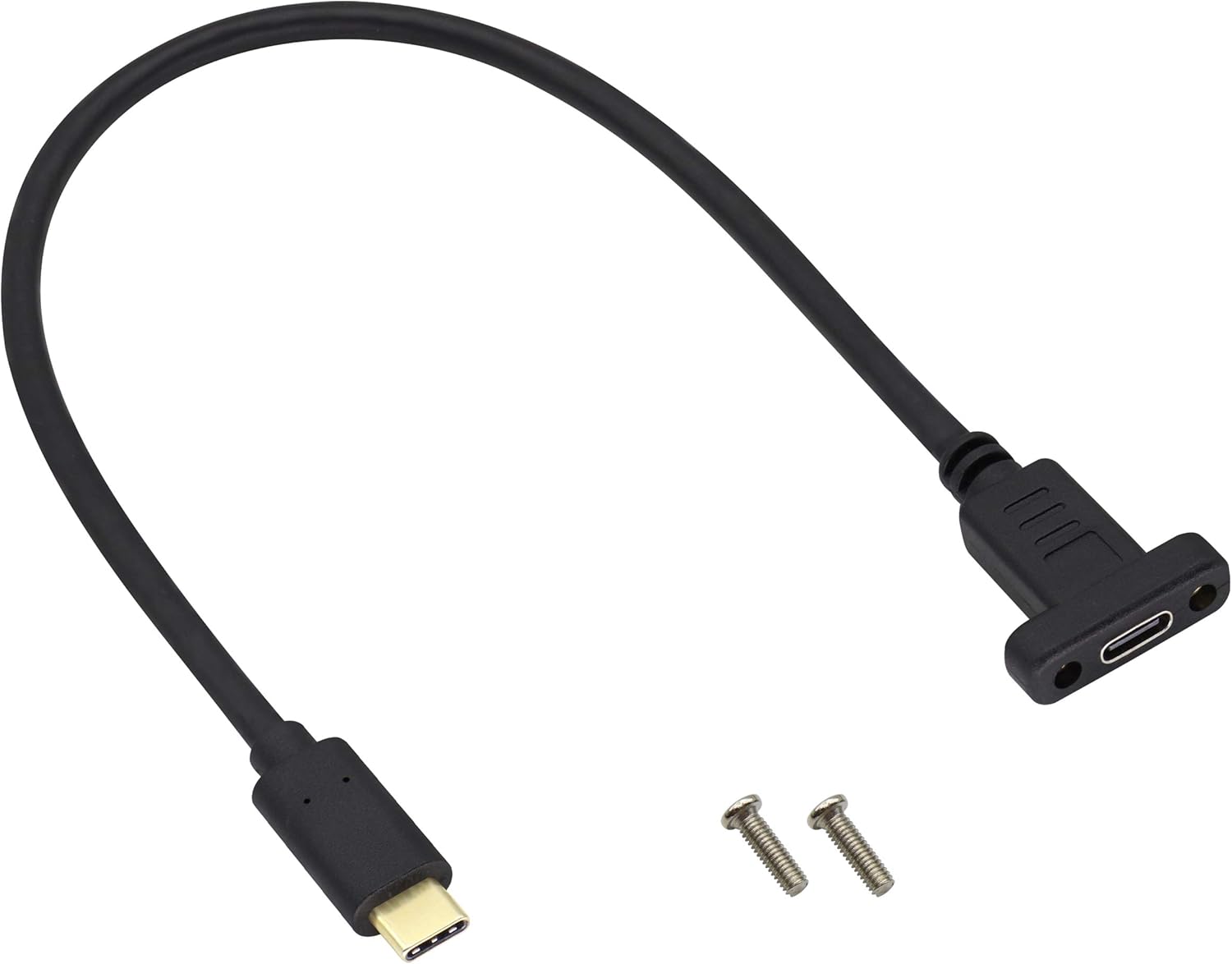 Cable USB C para montaje en panel