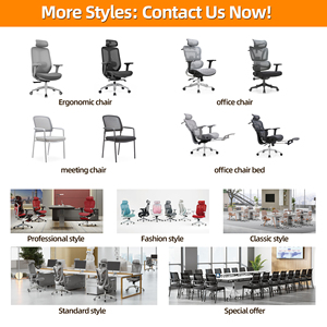 Silla de Oficina Ejecutiva Ergonómica Giratoria, Altura Ajustable, Marco Metálico Gris, Asiento Cómodo para Oficina en Casa, Hotel, Personal, Maestros - Product Image 5