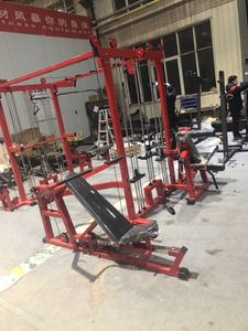 Equipo de culturismo pin máquinas de selección de carga Multi <span class=keywords><strong>Function</strong></span> Cable Crossover Jungle 8 Station machine - Product Image 4