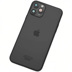 Custodia per Apple iPhone 11 Pro Max, cover posteriore nera, protettiva, slim fit - Product Image 1