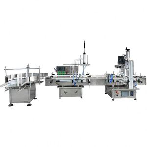 Línea de Producción Automática para Llenado de Líquidos en Envases, Máquina Automática de Llenado, Tapado y Clasificación - Product Image 6
