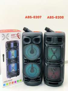 Miglior Altoparlante Bluetooth Wireless con Doppio <span class=keywords><strong>Subwoofer</strong></span> da 8 Pollici, Grande Potenza 40 Watt, Sistema Audio con Bassi Potenti per Feste all'Aperto - Product Image 4