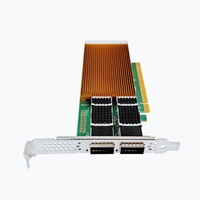 Tarjeta de Red Ethernet NIC de Doble Puerto QSFP28 de 100G con Chip Intel E810-CAM2, Productos de Red