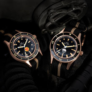 <span class=keywords><strong>Reloj</strong></span> Mecánico Automático Thorn de Alta Calidad, Caja de Bronce, Esfera de Zafiro, Movimiento Nh35A, Resistente al Agua - Product Image 1