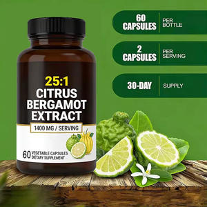 Suplemento de Bergamota Cítrica 25:1, Apoyo Antioxidante, Salud del Corazón, Bienestar Circulatorio y Metabólico para Adultos - Product Image 3