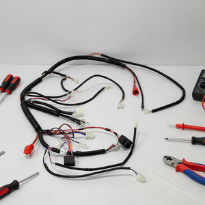 Assemblage de câbles de motos personnalisé universel Faisceau de câbles complet Accessoires Faisceau de câbles Fabricants - Product Image 1