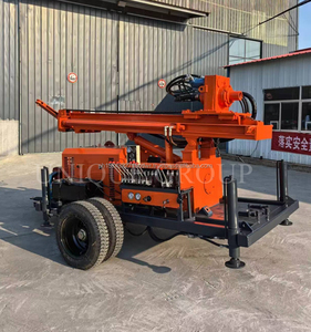 Appareil de forage de puits d'eau profonde Portable 150m Machine de forage de puits d'eau à roue à vendre - Product Image 3