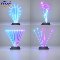 Lumière laser d'animation couleur pleine 20W étanche DMX512 RGB Modèle CY-D1000RGB pour concerts en plein air, scènes, festivals et événements