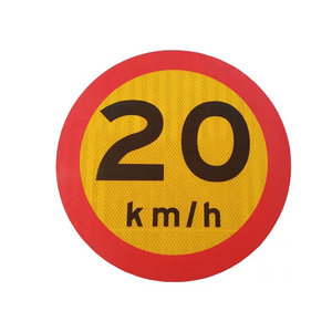 Señal de nombre de carretera Suministros de Seguridad de Tráfico Señal de tráfico reflectante de aluminio para advertencia de seguridad vial Señal de carretera de alta visibilidad - Product Image 2