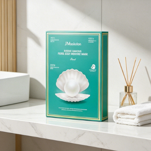 Mascarilla Facial Blanqueadora JMSOLUTION Marine Luminescent Pearl, 5 Unidades, Hidratante y Aclarante Premium para Todo Tipo de Piel - Product Image 1