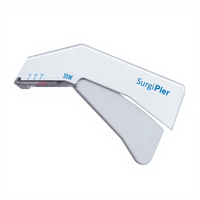 Stapler Kulit Sekali Pakai dari Pabrik Medis Optimum untuk Penutupan Luka, Penyembuhan, Staples Baja Tahan Karat 316L untuk Operasi Bedah