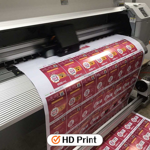 Hot Bán tự dính Glossy PVC Sticker tấm 70x100cm Trắng đúc tráng Sticker giấy in ấn kỹ thuật số bao bì nhãn - Product Image 4