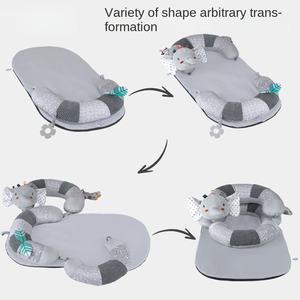 แผ่นรองนอนคว่ำสำหรับเด็ก <span class=keywords><strong>3</strong></span> in 1 พร้อมหมอนรองนั่ง ของเล่นเสริม<span class=keywords><strong>พัฒนาการ</strong></span>สำหรับเด็กแรกเกิด ของเล่นเสริมประสาทสัมผัส ของขวัญสำหรับเด็กทารกหญิงและชาย - Product Image 2