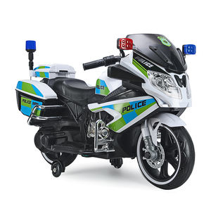 High Quality Kids Ride on Car <strong>Police</strong> <strong>Bike</strong> 12V Dual Drive Children Motorcycle Electric Mini Kids Car with Early Education Music - Product Image 2