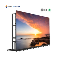 Layar LED Luar Ruangan UHLED, Layar LED Sewa untuk Panggung, Layar Video LED P2.6 P2.9, Panel Video Wall LED 500x500 Indoor