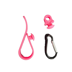 Lot de 3 mousquetons en acier inoxydable, crochets porte-clés polyvalents pour le camping, la randonnée, les sacs et les accessoires de voyage, taille S - Product Image 6