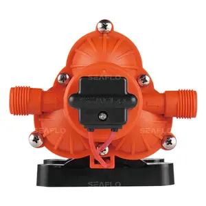 SEA FLO dc 12v 24v High Pressure PUMP 3bar marine water pump soler diaphragm water booster pump spare parts with pressure switch