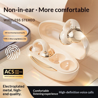 Écouteurs sans fil TWS Bluetooth OEM ODM à faible latence pour le gaming, avec longue autonomie, étanches et sportifs, à clip d'oreille