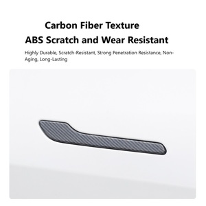 Autocollant de poignée de porte ABS d'approvisionnement d'usine fissure et accessoires de voiture résistants à l'usure <span class=keywords><strong>pour</strong></span> Tesla modèle 3/Y couverture de roue de qualité - Product Image 4