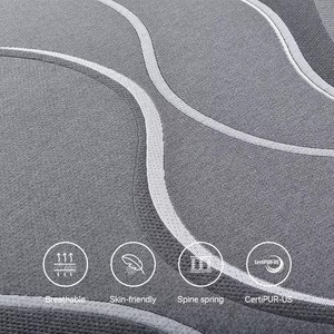 Materasso Ibrido in Memory Foam e Lattice con Molle Insacchettate per un Sonno Riposante, Misura King/Queen, Confezionato Sottovuoto, Ortopedico per Uso Ospedaliero e Domestico - Product Image 2