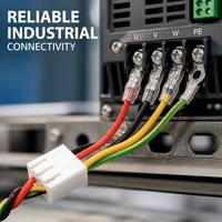 Konektor JST Molex TE Kustom 4.2 Pitch Wire Harness untuk Perakitan Kabel Elektronik Nylon/PBT Otomotif/Motor
