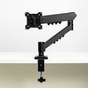 Soporte de Escritorio Giratorio para Monitor con Aumento de Altura, Sin Perforaciones, para una Sola Pantalla, Base para Monitor - Product Image 4