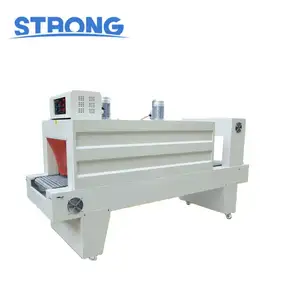 BS-4535LA Hualian Automatic Tunnel Packaging Wrap Tubing PVC Polyolefin Film Packing Heat Tube Shrink Wrapping Machine