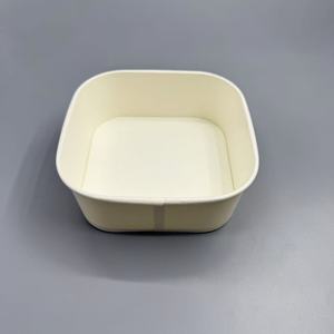 Bols en papier jetables pour soupe, salade, riz et emballages alimentaires à emporter - Product Image 1