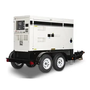 [USA EPA Tier 4 mesin terakhir] ISUZU 4LE2X siaga mesin 40kw 50Kva generator listrik Diesel seluler DOC SCR diaktifkan