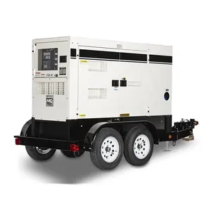 [EUA EPA Tier 4 Final Engine] ISUZU 4LE2X Motor Espera 40kw 50Kva Móvel Diesel Eletricidade Geradores DOC SCR Ativado