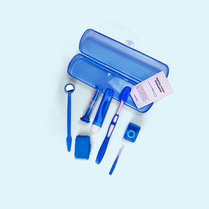 Kit de Cuidado Dental Ortodóntico de 8 Piezas, Set de Cuidado del Paciente, Cepillo de Dientes de Plástico, Suministros de <span class=keywords><strong>Limpieza</strong></span>, Productos de Higiene Bucal Multiusos - Product Image 4