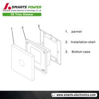 Interrupteur électrique rotatif à intensité variable 220v 240v