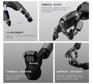 Mano Robótica DexH13 Multidimensional Táctil y Diestra con 13 Grados de Libertad para Brazo Robótico Industrial - Product Image 1