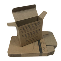 Pochettes en papier kraft écologiques pour emballage de savon carré, pelliculage mat, logo personnalisé, carton à rabat pour produits cosmétiques et soins de la peau