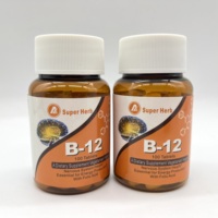 Comprimés de vitamine B12 de marque AY, étiquette privée personnalisée, pour adultes, 100 comprimés, 2 comprimés par jour pour une santé optimale