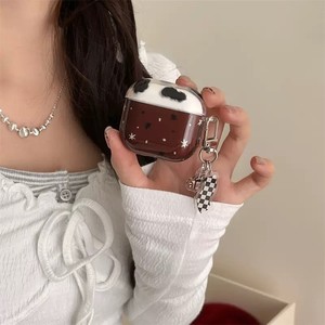 Korean-style niche star for AirPods case for 4/3 <b>Pro</b> <b>2</b> wireless earphones 1/<b>2</b> generation drop-proof earphone case with keychain - Product Image 3